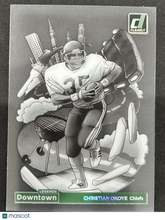 2025 Panini Clearly Donruss Downtown Legends Christian Okoye #DT-CO Acetate